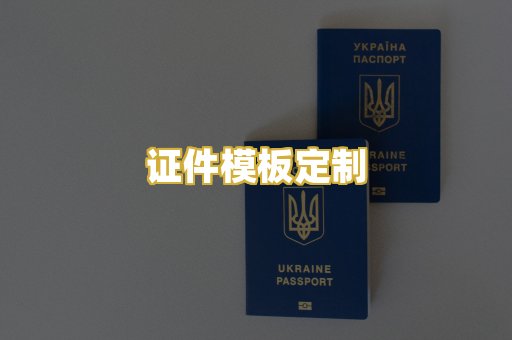 证件模板定制